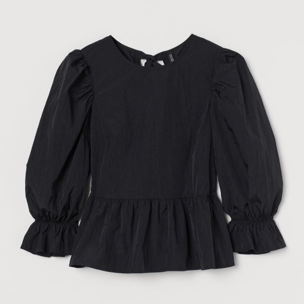 H&M Peplum Blouse NWOT